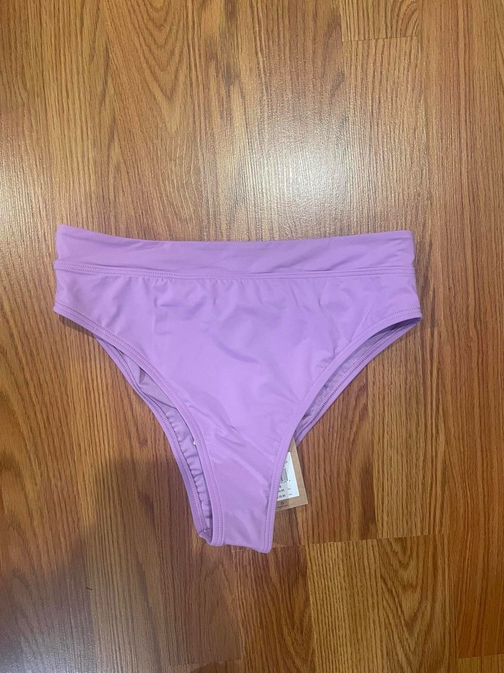 Billabong Lavender High-Rise Bikini Bottom